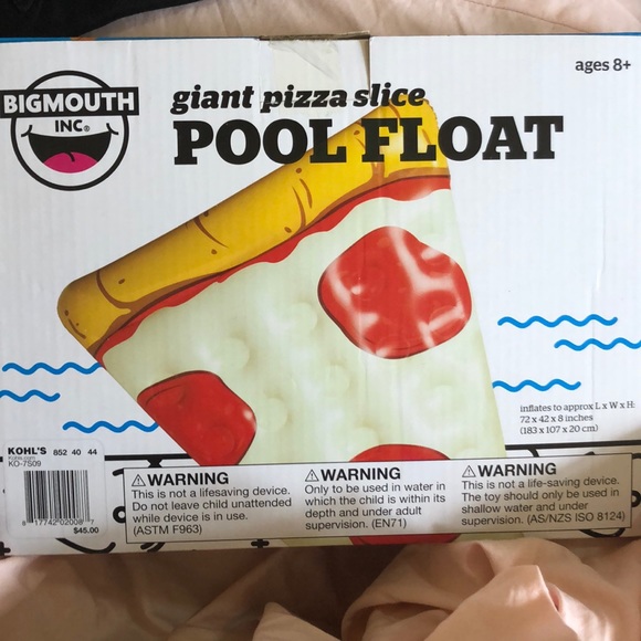 Giant Pizza Slice Pool Float - Picture 2 of 2